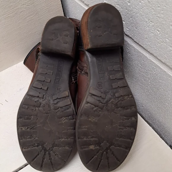 PIKOLINOS Cuero/Leather Brown Vicar Boots Made in Spain Women's Size 7.5US Or 38 - Picture 6 of 9